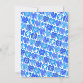 CUSTOM FOTO Ugly Hanukkah Sweaters Niedlich Flat C (Rückseite)