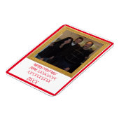 CUSTOM FOTO URLAUB GREETING CARD MAGNET (Linke Seite)