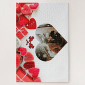 Custom Foto Valentine's Jigsaw Puzzle (Vertikal)