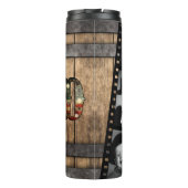 Custom Foto Vater Film Strip Kinoleuchten Thermosbecher (Rückseite)