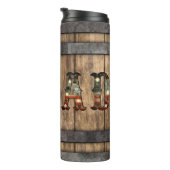 Custom Foto Vater Film Strip Kinoleuchten Thermosbecher (Nach rechts gedreht)