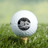 Custom Foto Vatertag aus Twins Geschenk Golfball (Insitu T-Shirt)