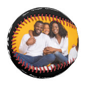 Custom Foto Vatertag Geschenk Baseball (Vorderseite Links)