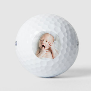 Custom Foto Vatertag Golf Balls Golfball
