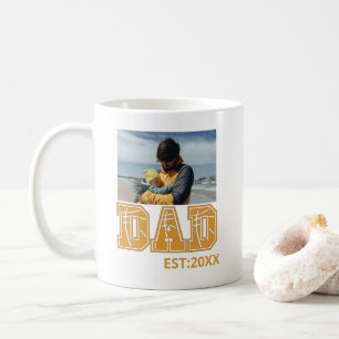Custom Foto Vathage Tag Sport Vater Basketball Vat Kaffeetasse