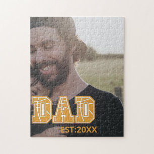 Custom Foto Vathage Tag Sport Vater Basketball Vat Puzzle