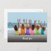 Custom Foto Vielen Dank Postkarte (Vorne/Hinten)