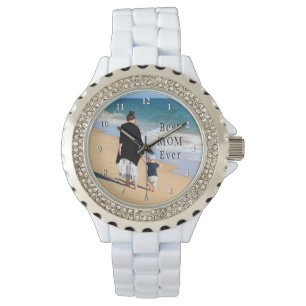 Custom Foto Watch Geschenke Ihre Fotos Beste Mama  Armbanduhr