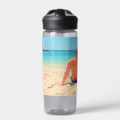 Custom Foto Water Flasche Geschenk mit Ihren Fotos (Vorderseite)
