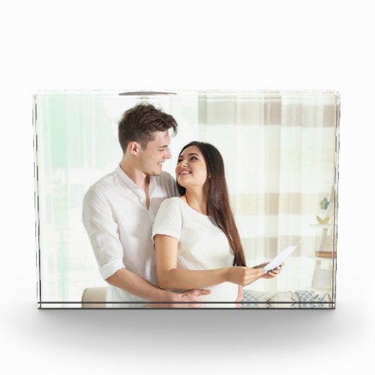 Custom Foto Wedding, Birthday, Vatertag Geschenk (Vorderseite)