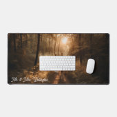 Custom Foto Wedding Keepake Geschenk Schreibtischunterlage (Tastatur & Maus)