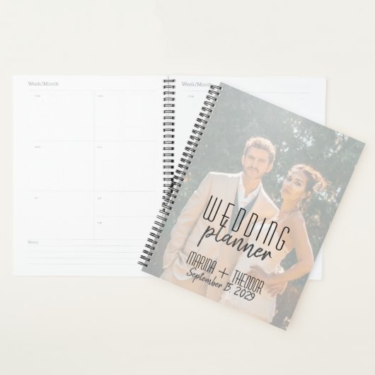 Custom Foto Wedding Planner Notebook Planer (Anzeige)