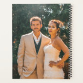 Custom Foto Wedding Planner Notebook Planer (Rückseite)