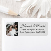 Custom Foto Wedding Rücksendeadresse (Insitu)