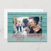 Custom Foto Weihnachten (Vorne/Hinten)