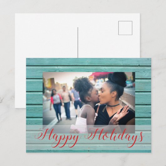 Custom Foto Weihnachten (Vorne/Hinten)