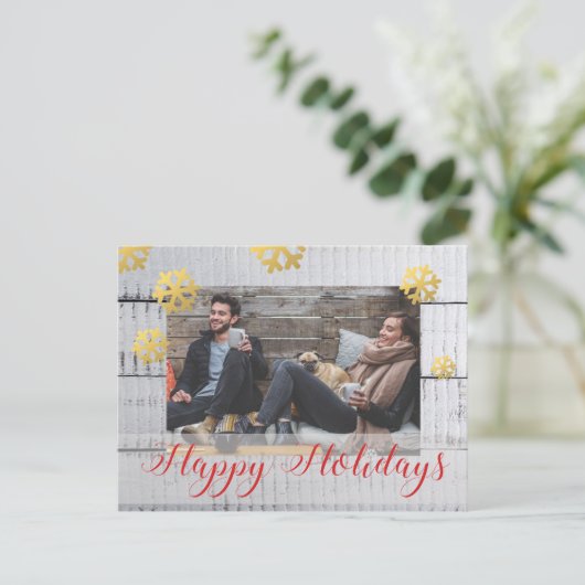 Custom Foto Weihnachten (Stehend Vorderseite)