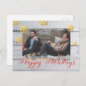 Custom Foto Weihnachten (Vorne/Hinten)