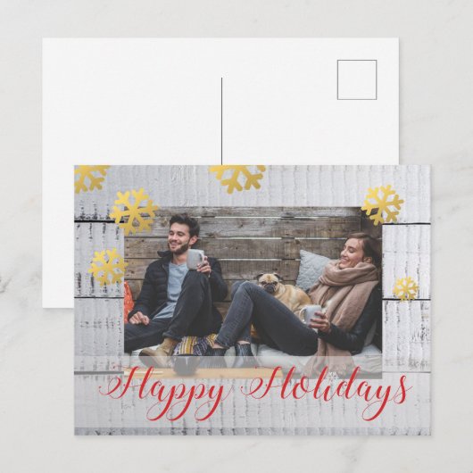 Custom Foto Weihnachten (Vorne/Hinten)