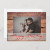 Custom Foto Weihnachten (Vorne/Hinten)