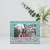 Custom Foto Weihnachten (Stehend Vorderseite)