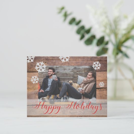 Custom Foto Weihnachten (Stehend Vorderseite)