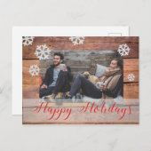 Custom Foto Weihnachten (Vorne/Hinten)