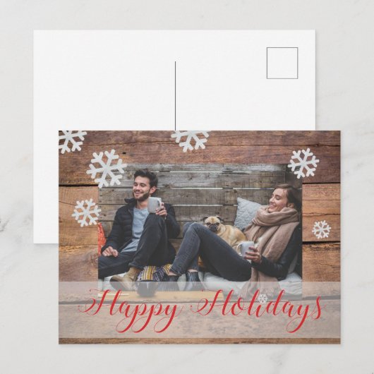 Custom Foto Weihnachten (Vorne/Hinten)