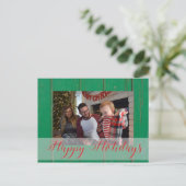 Custom Foto Weihnachten (Stehend Vorderseite)