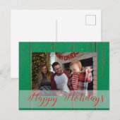Custom Foto Weihnachten (Vorne/Hinten)