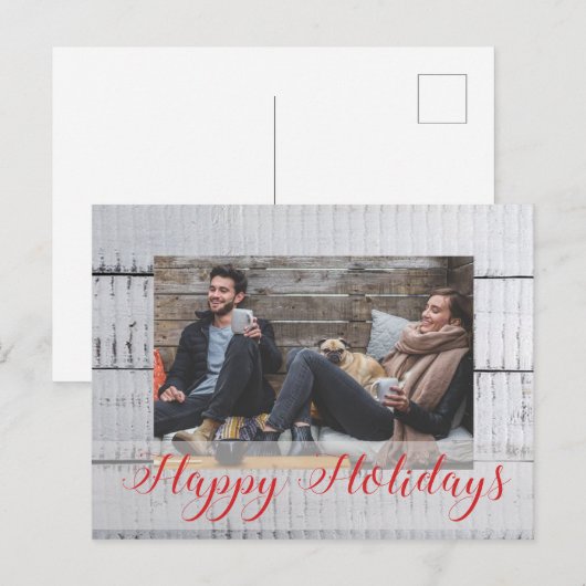 Custom Foto Weihnachten (Vorne/Hinten)