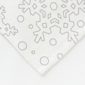 Custom Foto Weihnachts-Weihnachtsmannmütze Pet HO  Fleecedecke (Ecke)