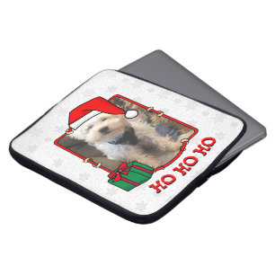 Custom Foto Weihnachts-Weihnachtsmannmütze Pet HO  Laptopschutzhülle