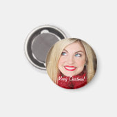 Custom Foto Weihnachtsgeschenk - Magnet (Vorderseite/Rückseite)