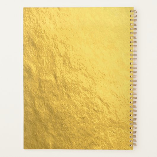 Custom Foto Weihnachtsgeschenk-Planer-Notebook Planer (Rückseite)