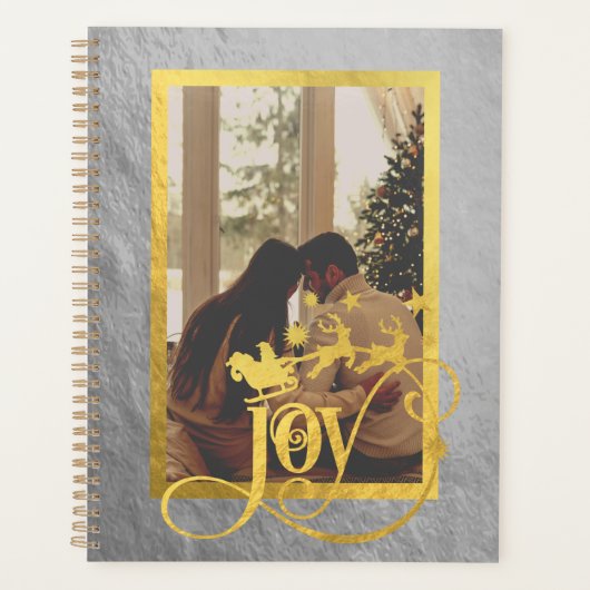 Custom Foto Weihnachtsgeschenk-Planer-Notebook Planer (Vorderseite)