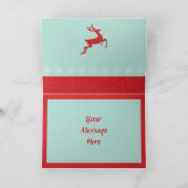 Custom Foto Weihnachtskarte Feiertagskarte (Innenseite)