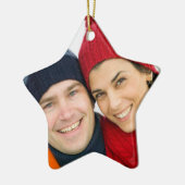 Custom Foto Weihnachtsschmuck (Links)