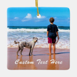 Custom Foto Weihnachtsschmuck Ihre Haustiere Fotos