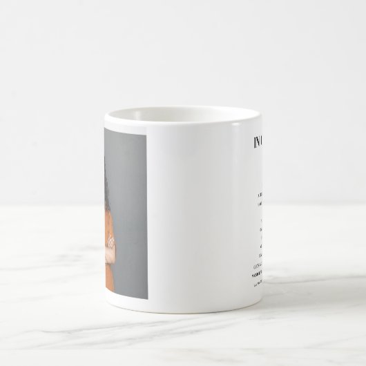 Custom Foto Wer ich bin in Christ Christlich Tee Kaffeetasse (Mittel)