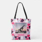 Custom Foto Yogo Lover Teacher Mama Frauen Geschen Tasche (Rückseite)