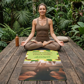 Custom Foto Yogo Lover Teacher Mama Frauen Geschen Yogamatte