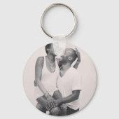 Custom Foto "You make Me Happy" Schlüsselanhänger (Rückseite)