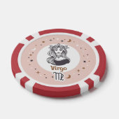 Custom Foto Zodiac Sign Virgo Pokerchips (Einzeln)