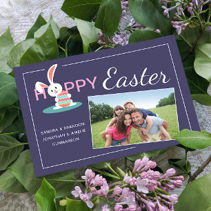 Custom Fotografie Happy Oaster Bunny Oaster Feiertagskarte