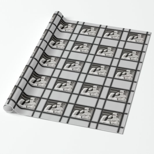 Custom Fotografie Hochzeitsgeschenk Wrap Geschenkpapier (Ungerollt)