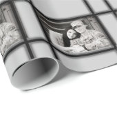 Custom Fotografie Hochzeitsgeschenk Wrap Geschenkpapier (Rolleneckpunkt)