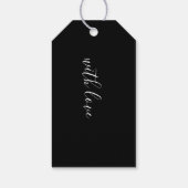 Custom Fotografy Abstrakt Fotograf Gif Geschenkanhänger (Rückseite)