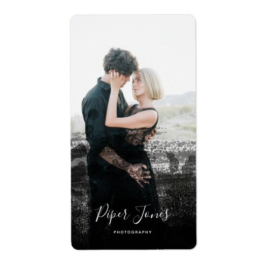 Custom Fotografy Black Abstrakt Fotograf (Vorne)