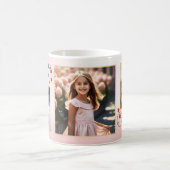 Custom Fotos Best Oma je Pink Weihnachten Kaffeetasse (Mittel)